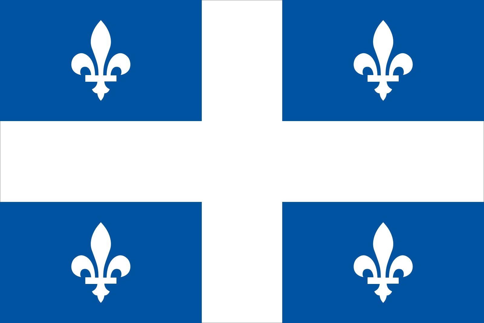 Flag of Quebec - The Fleurdelisé
